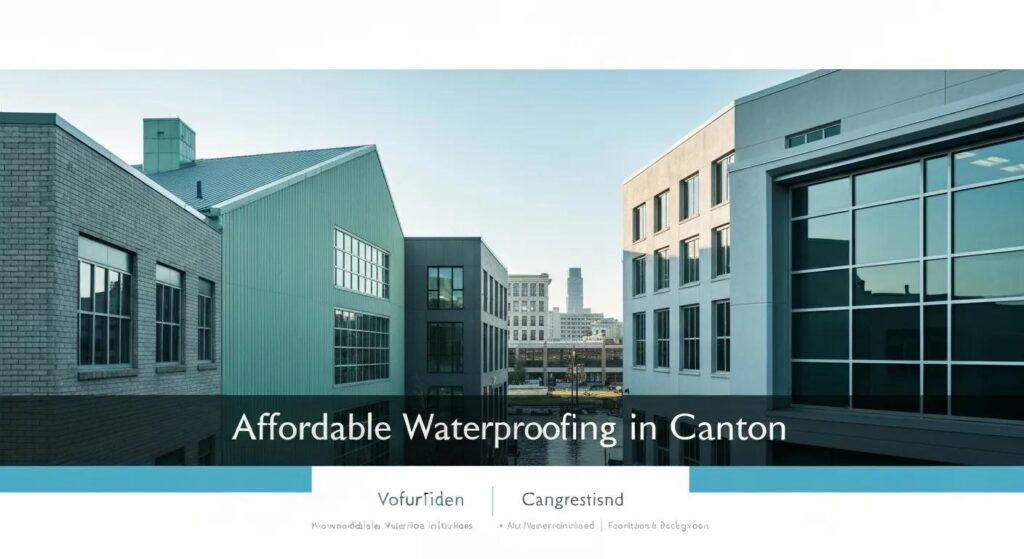 Affordable Waterproofing in Canton